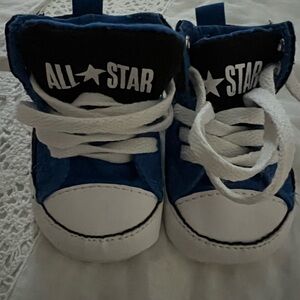 Converse Blue and White Sneakers